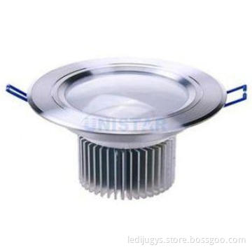 12W Crystal LED Ceiling Light / Lamp 5 Inches 120 Beam Angl